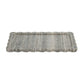 Scalloped Marble Tray with Natural Gray Finish