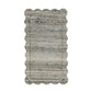 Scalloped Marble Tray with Natural Gray Finish