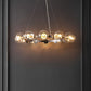 RYLIAN CHANDELIER NICKEL