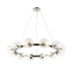 RYLIAN CHANDELIER NICKEL
