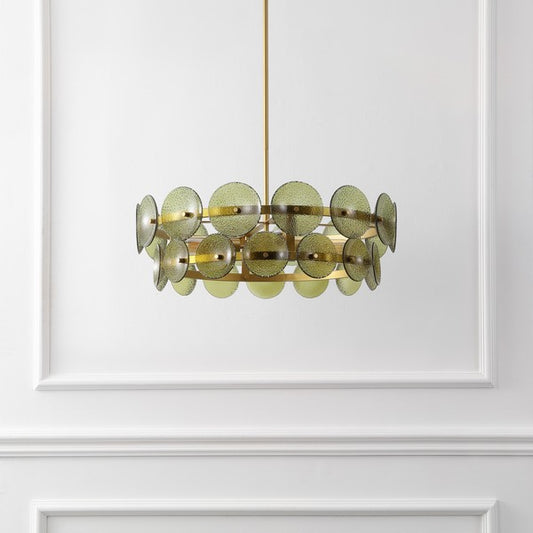 MARTINI GLASS / METAL CHANDELIER