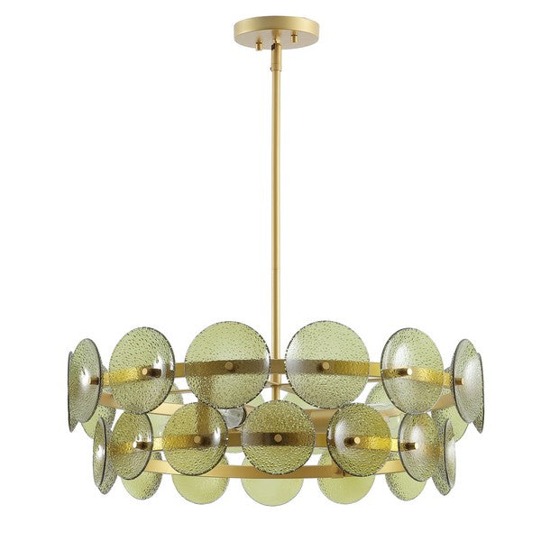 MARTINI GLASS / METAL CHANDELIER