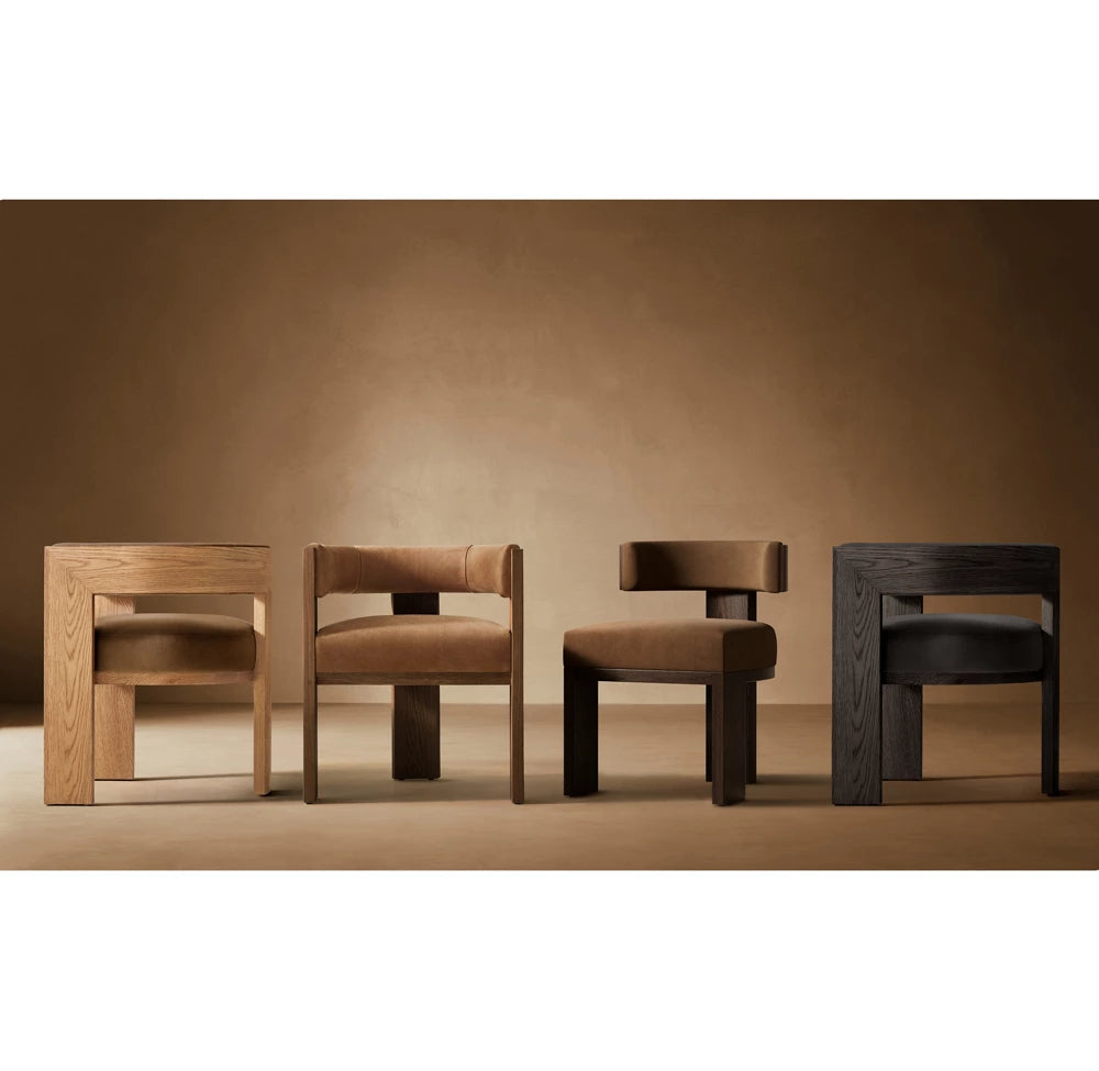 Elgin Leather Dining Armchair