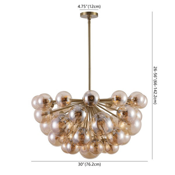 Raphaela Glass Globe Chandelier