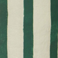 Maiori Dark Green Striped Papier Mache Table Lamp