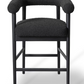 Spara Black Performance Boucle Counter Stool