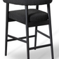 Spara Black Performance Boucle Counter Stool