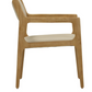 Ari Cream Performance Vegan Leather Dining Chair