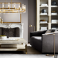 ITALIAN SHELTER ARM SOFA