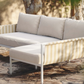 Dunes Cream Outdoor Sectional - RAF