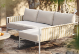 Dunes Cream Outdoor Sectional - RAF