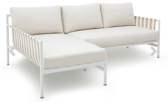 Dunes Cream Outdoor Sectional - LAF