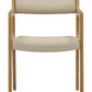 Ari Cream Performance Vegan Leather Dining Chair
