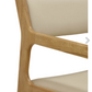 Ari Cream Performance Vegan Leather Dining Chair