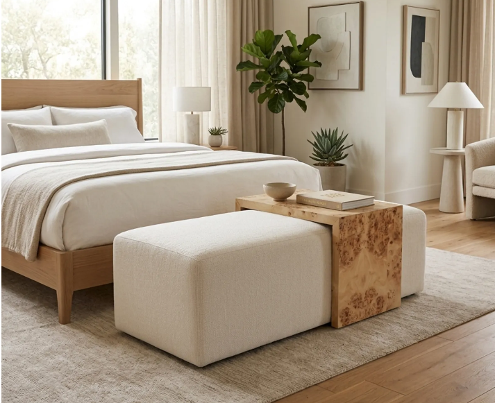 DRYDENFORD IVORY BENCH 20 (IN)