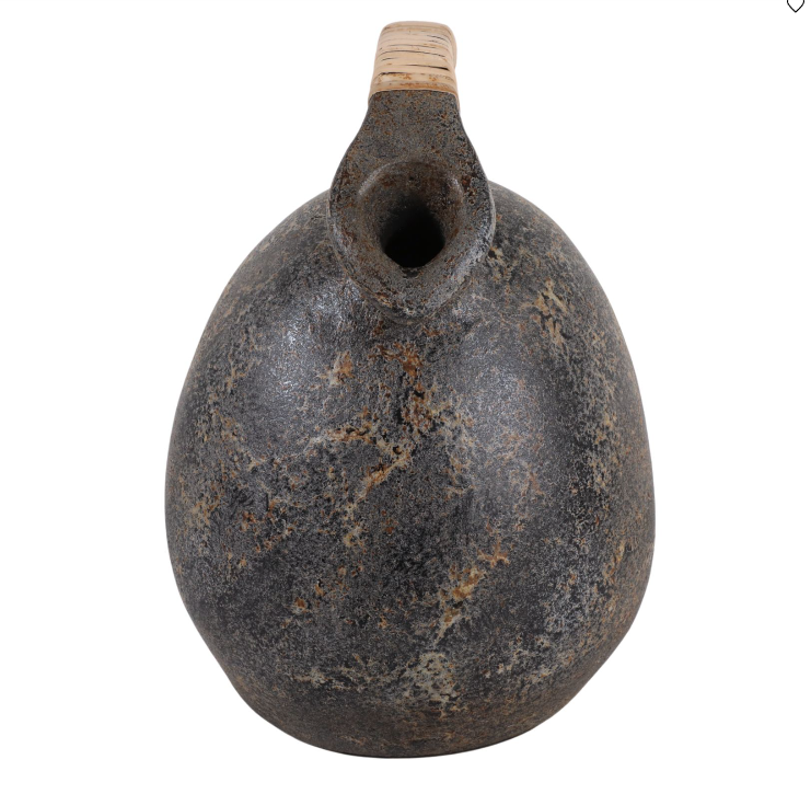 FINNCLIFF BLACK VASE 16 (IN)