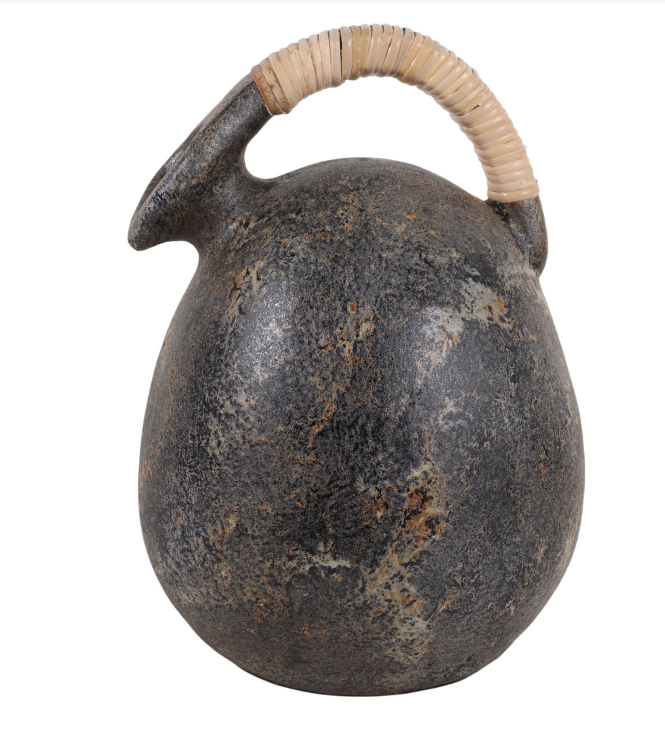 FINNCLIFF BLACK VASE 16 (IN)