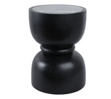 BRYSONBURN BLACK TABLE 18 (IN)