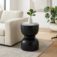 BRYSONBURN BLACK TABLE 18 (IN)
