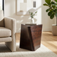 HOBARTMORE BROWN TABLE 18 (IN)