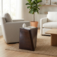 HOBARTMORE BROWN TABLE 18 (IN)