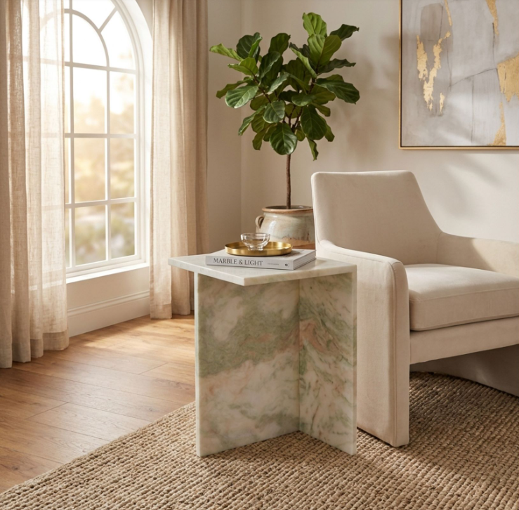JENSENSIDE GREEN TABLE 20 (IN)