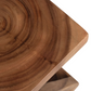 CALTONRUN BROWN ACCENT TABLE 24 (IN)