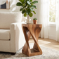 CALTONRUN BROWN ACCENT TABLE 24 (IN)