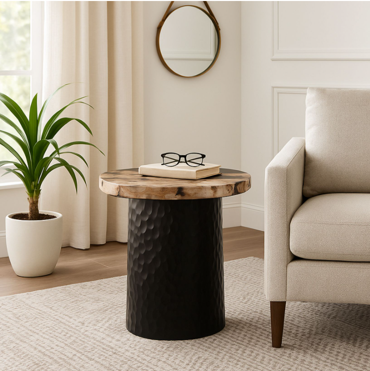 MAXWELLWORTH TAN TABLE 18 (IN)