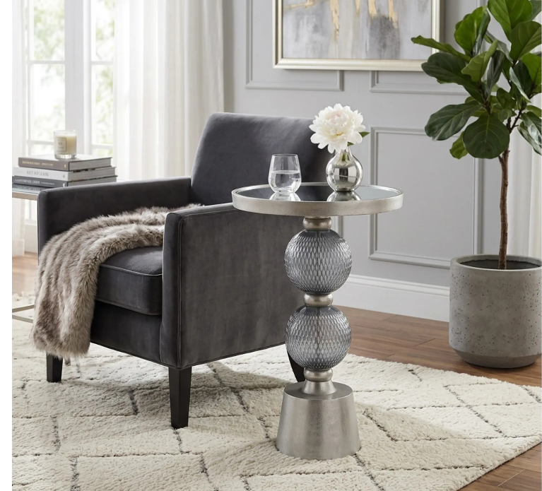 BROCKWAY GRAY TABLE 22 (IN)