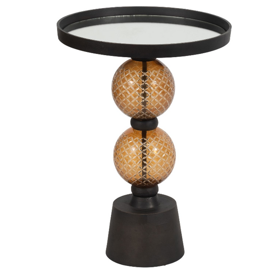 BROCKWAY BLACK TABLE 22 (IN)