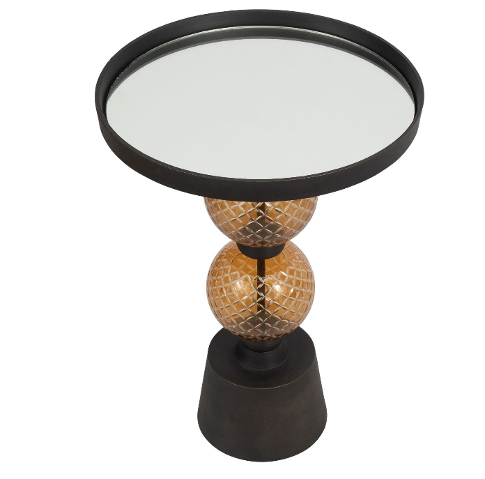 BROCKWAY BLACK TABLE 22 (IN)
