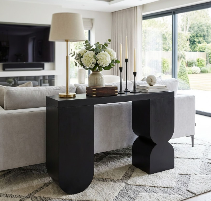 DOYLESTONE BLACK CONSOLE 46 (IN)