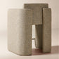 Carson Warm White Performance Fabric Counter Stool