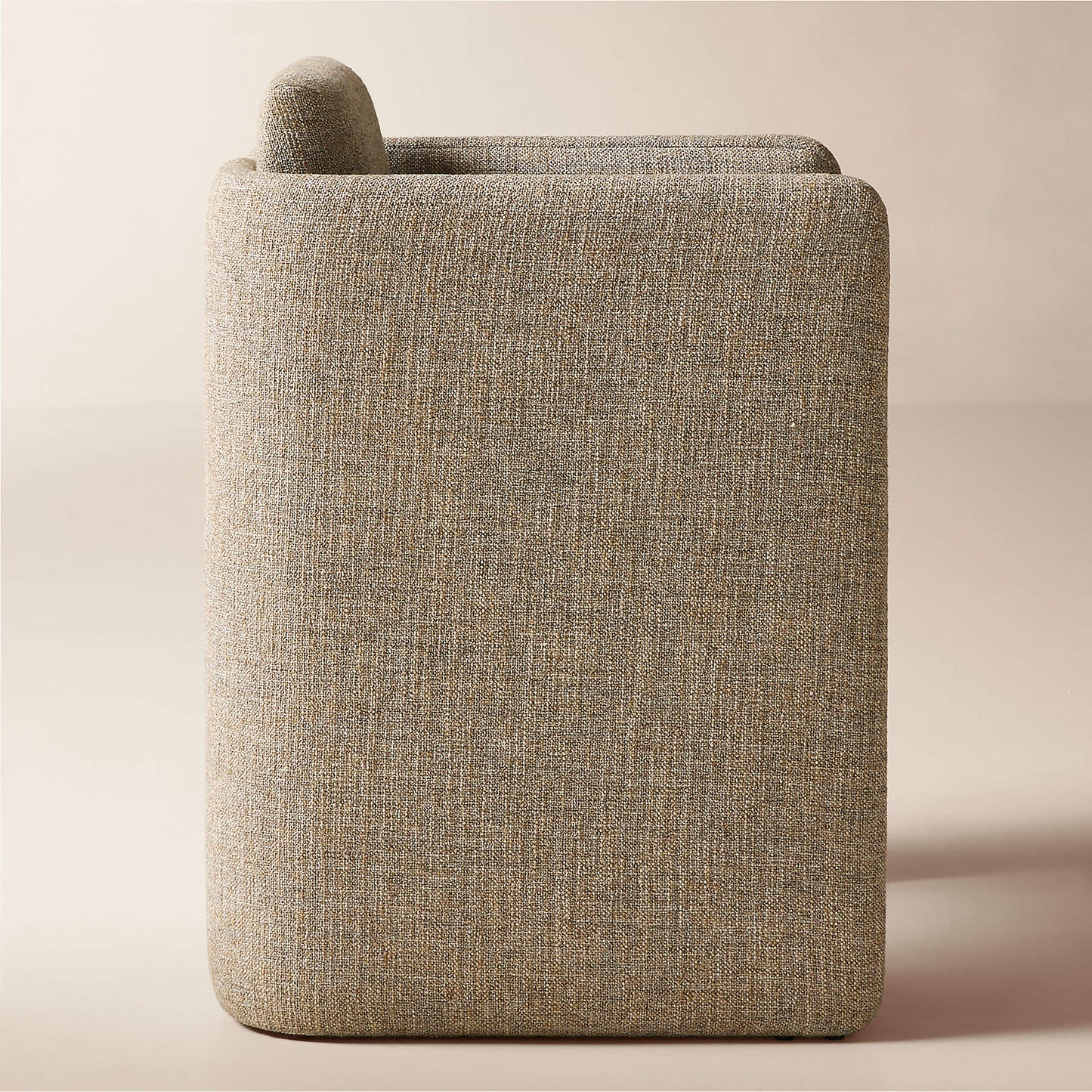 Carson Warm White Performance Fabric Counter Stool