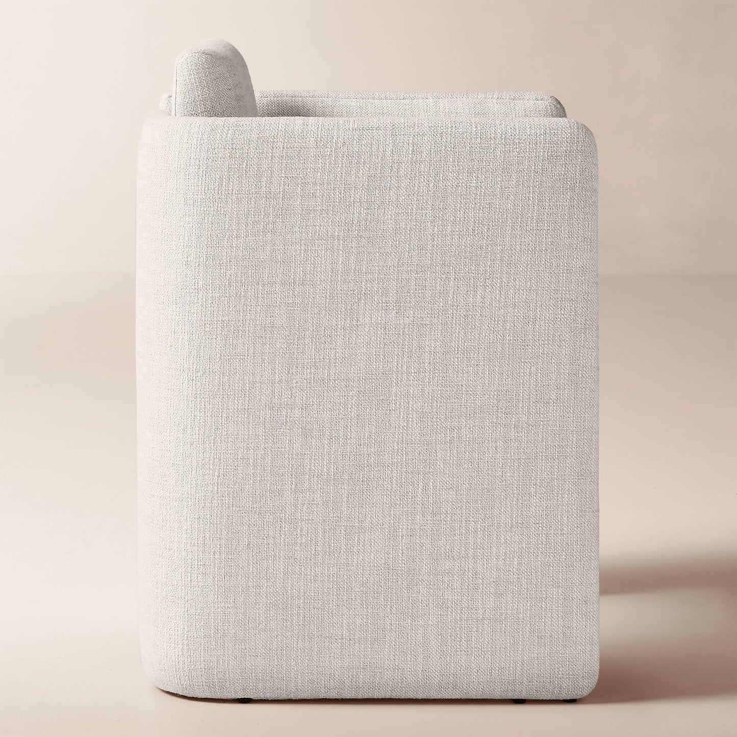 Carson Warm White Performance Fabric Counter Stool