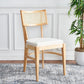 Silla de comedor de mimbre Galway