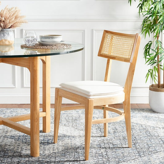 Silla de comedor de mimbre Galway