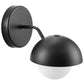 Eclipse Globe Wall Sconce in Brass