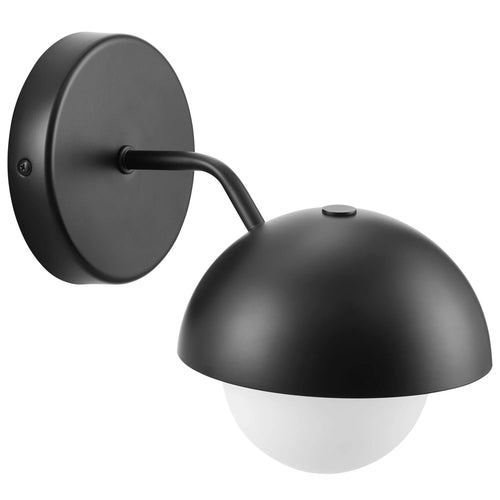 Eclipse Globe Wall Sconce in Brass
