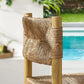 Parkland Outdoor Patio Rattan and Aluminum Bar Stools Set of 2 in Natural