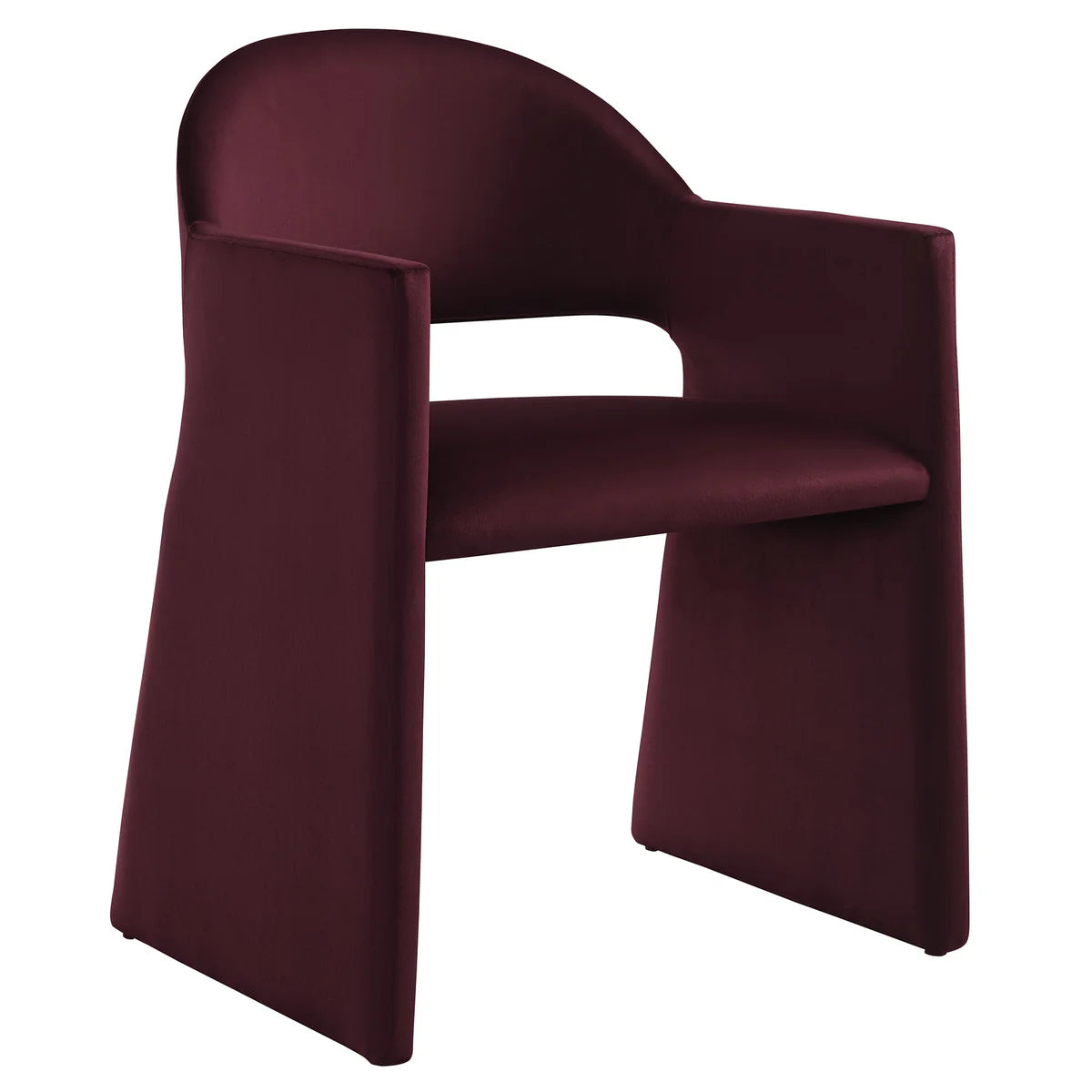 Talia Performance Velvet Dining Armchair
