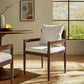 Remington Wood Dining Armchair in Salt