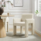 Daven Fabric Upholstered Dining Chair in Copper