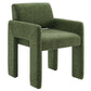 Daven Fabric Upholstered Dining Chair in Copper