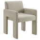 Daven Fabric Upholstered Dining Chair in Copper