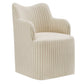 Cordelle Linen Blend Swivel Dining Chair