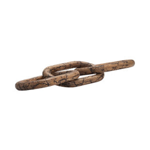 29" Desta Dark Wood Link Chain