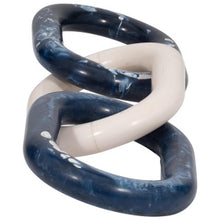 Cargar imagen en el visor de la galería, 21&quot; Desta Blue Resin Link Chain
