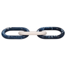 Cargar imagen en el visor de la galería, 21&quot; Desta Blue Resin Link Chain
